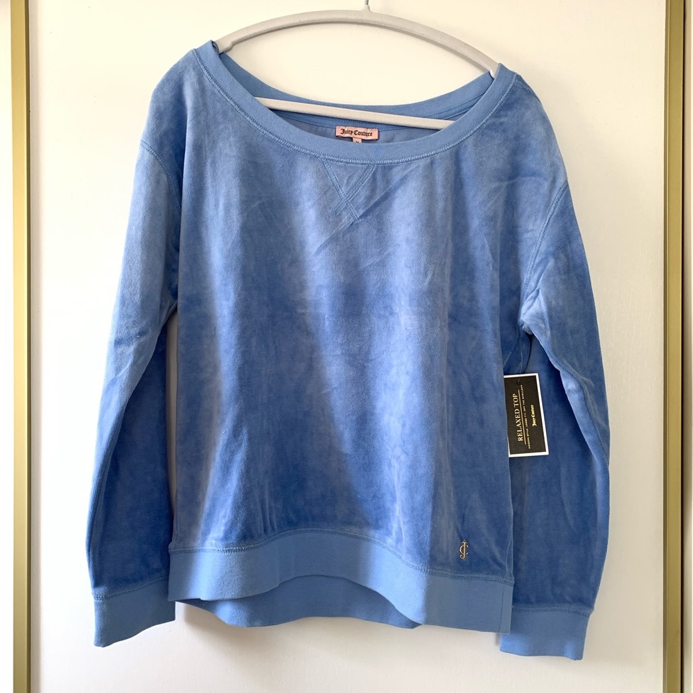 Juicy Couture Off-the-Shoulder Sweatshirt